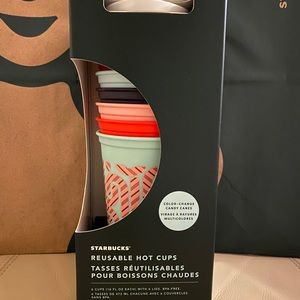 Starbucks Christmas Color Changing 6 Hot Cups